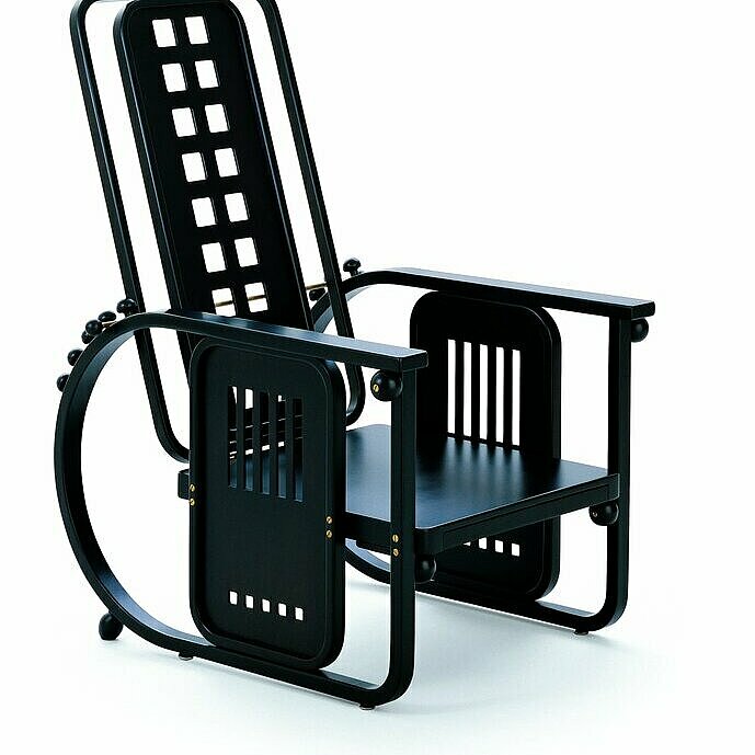 black Sitzmaschine armchair 