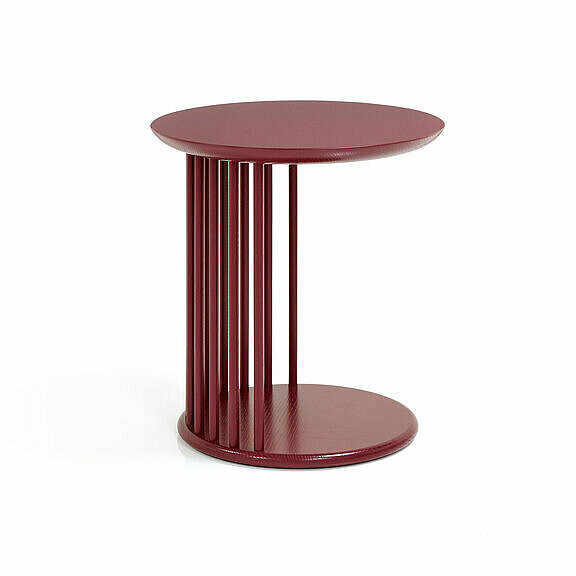 red sticks table
