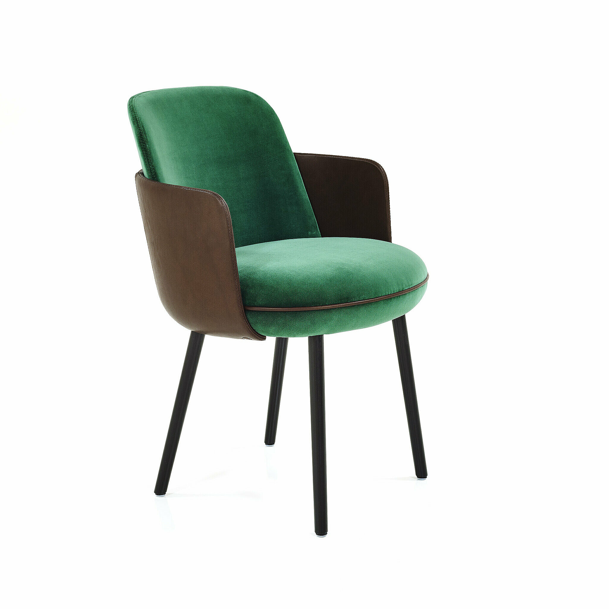 Merwyn Chair with green velvet
