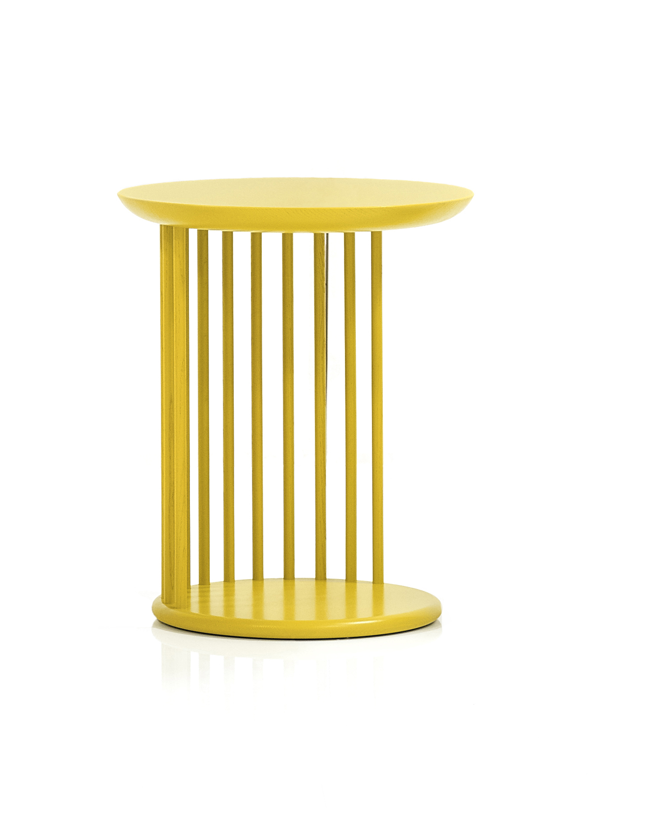 yellow sticks table
